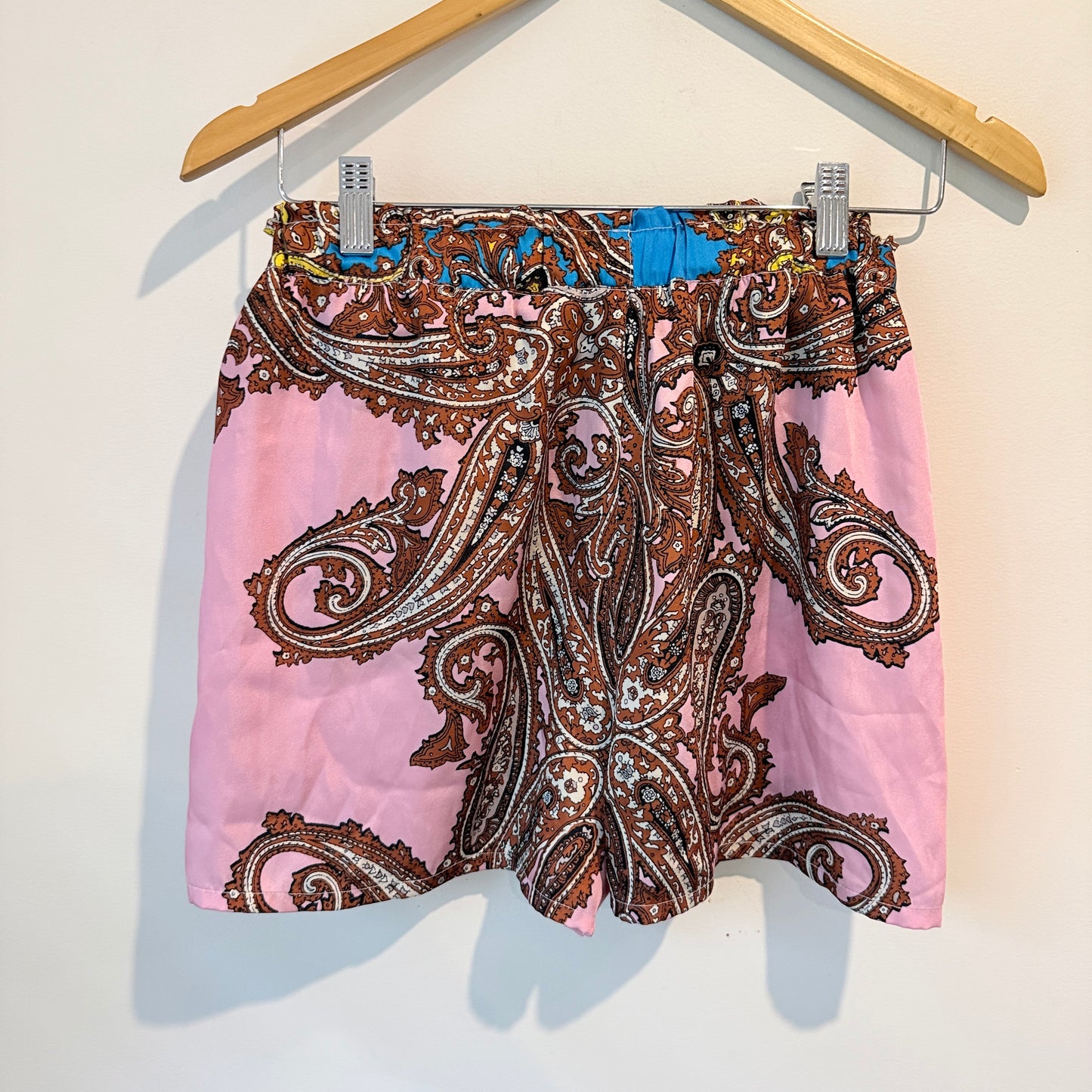 Homemade Paisley Print Shorts - 66cm Waist