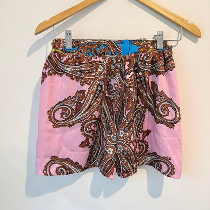 Homemade Paisley Print Shorts - 66cm Waist
