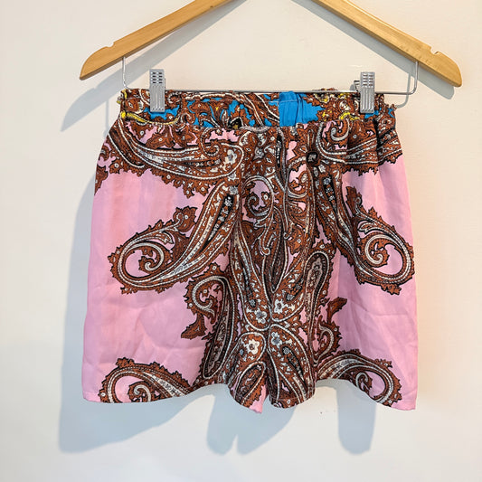 Homemade Paisley Print Shorts - 66cm Waist