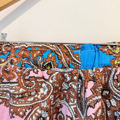 Homemade Paisley Print Shorts - 66cm Waist