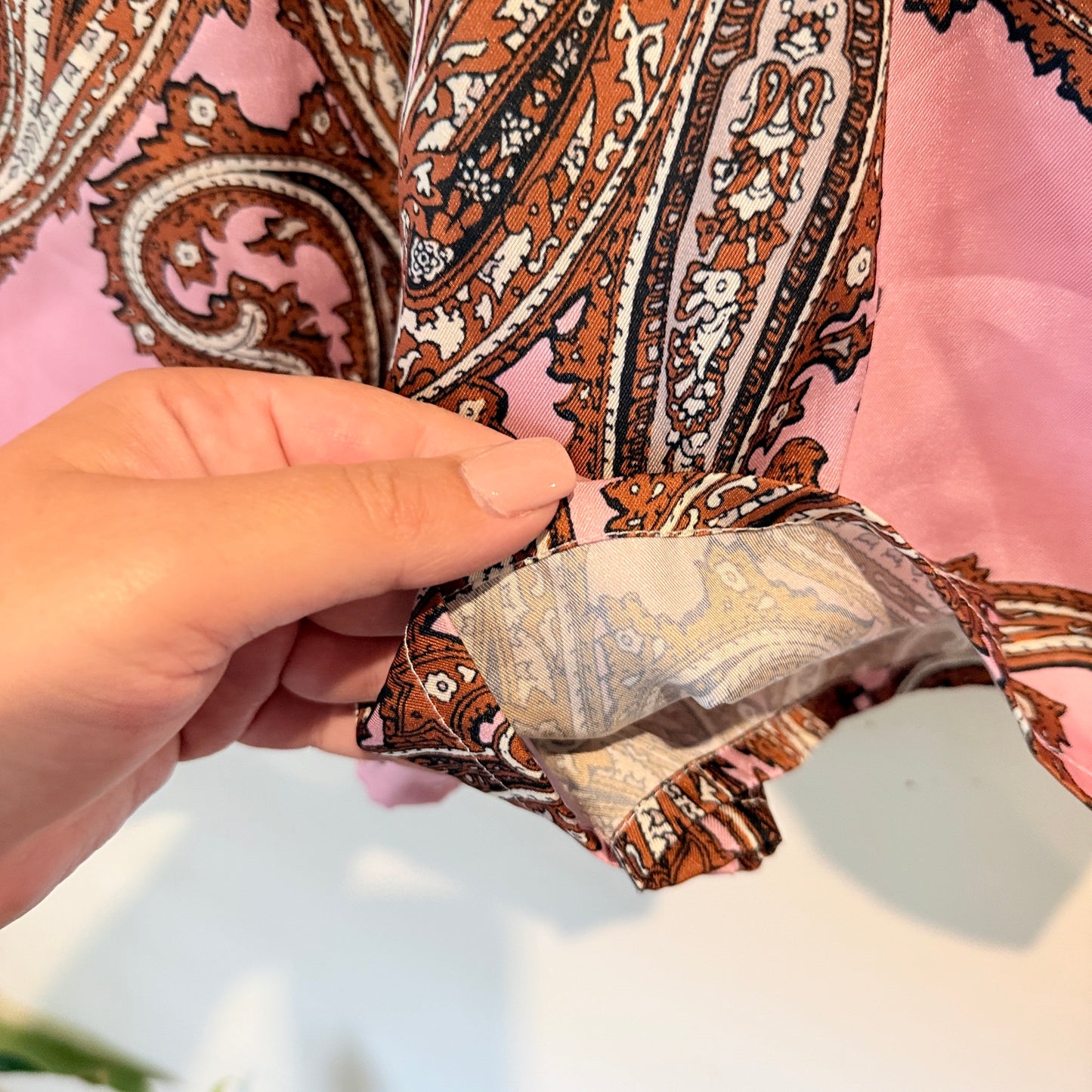 Homemade Paisley Print Shorts - 66cm Waist