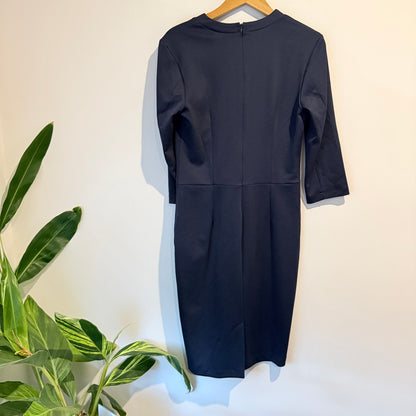 Colett Size 38 V-Neck Midi Dress