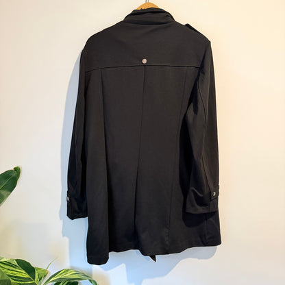 Millers Size 18 Black Zip Up Blazer