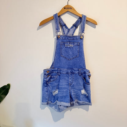 Jay Jays Size 10 Denim Overall Shorts