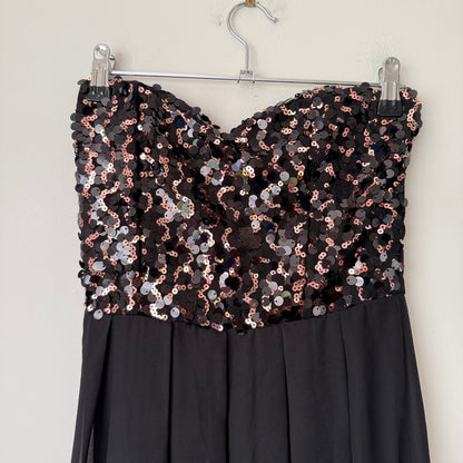 Pagani Exclusive Size 8 Beaded Formal Dress