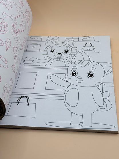 Cozycore Colouring Book