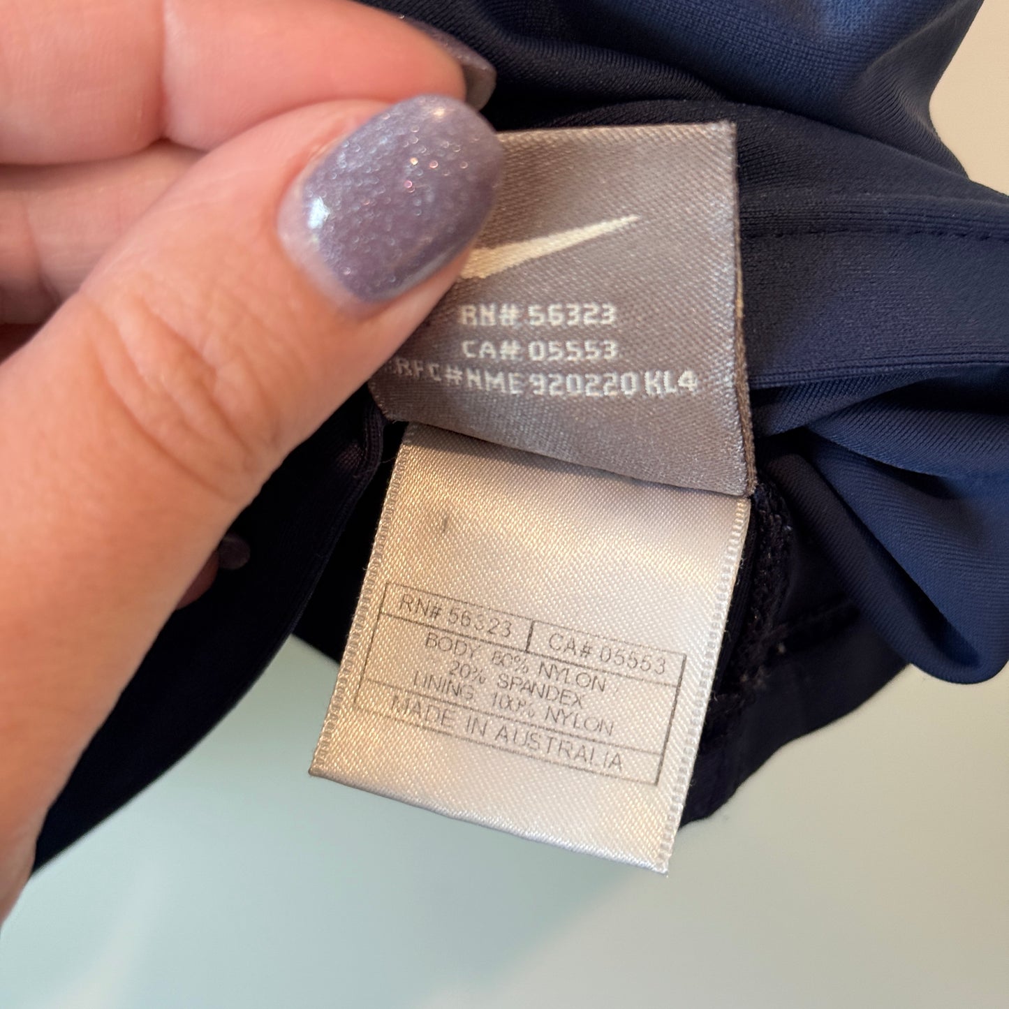 Nike 15 Navy Blue Women’s Athletic Tank Top