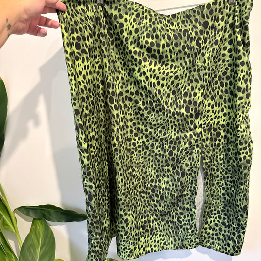 Shein Curve Size 3XL Leopard Print Skirt
