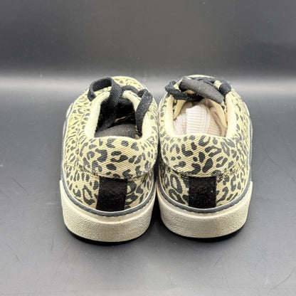 Zara Leopard Print Lace-Up Sneakers – Size 36