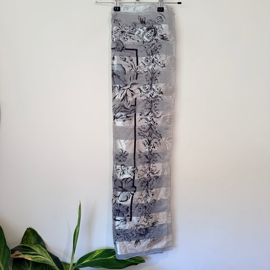 Silver Fashion Scarf