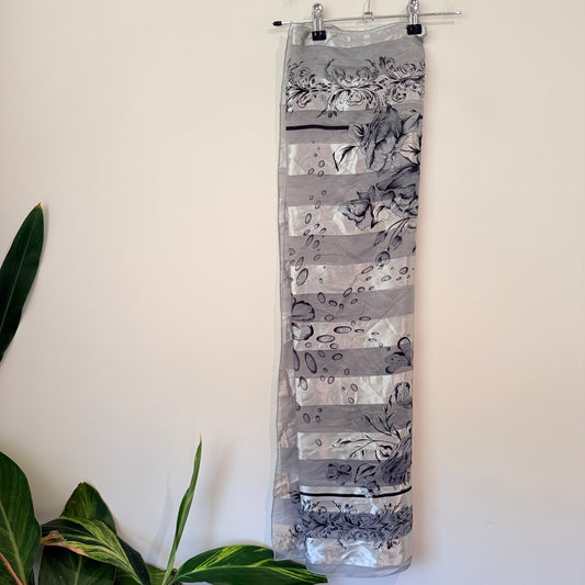 Silver Fashion Scarf