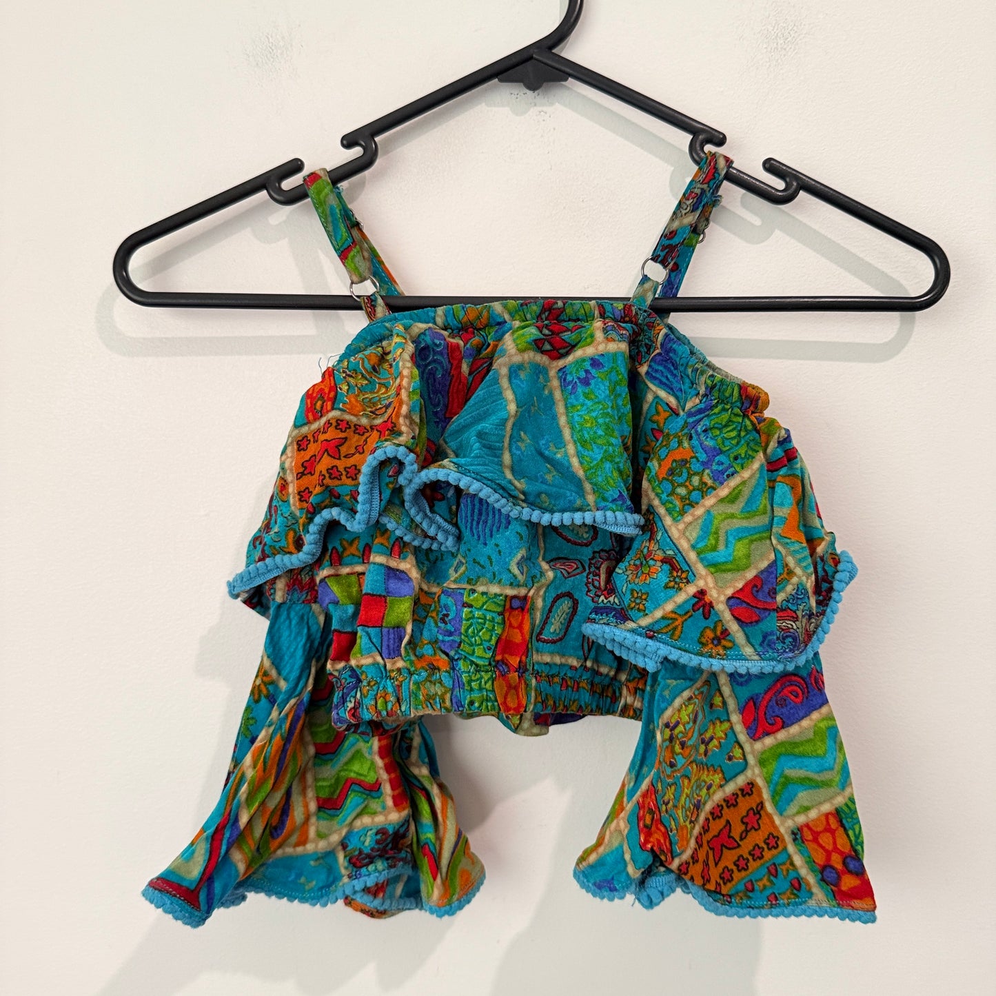 Lovekins Size U/Arm to U/Arm 30cm Crop Cold Shoulder Top