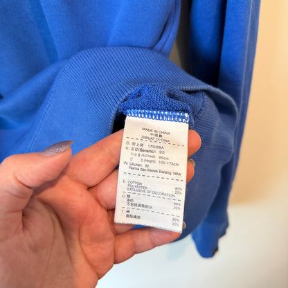 Nike Maximum Velocity Crew Sweatshirt Graffiti Graphic 95cm Bust / M