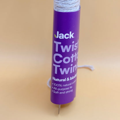 Jack Twist Cotton Twine 50m Natural Biodegradable