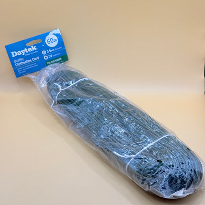 Daytek Quality Clothesline Cord 60m Green