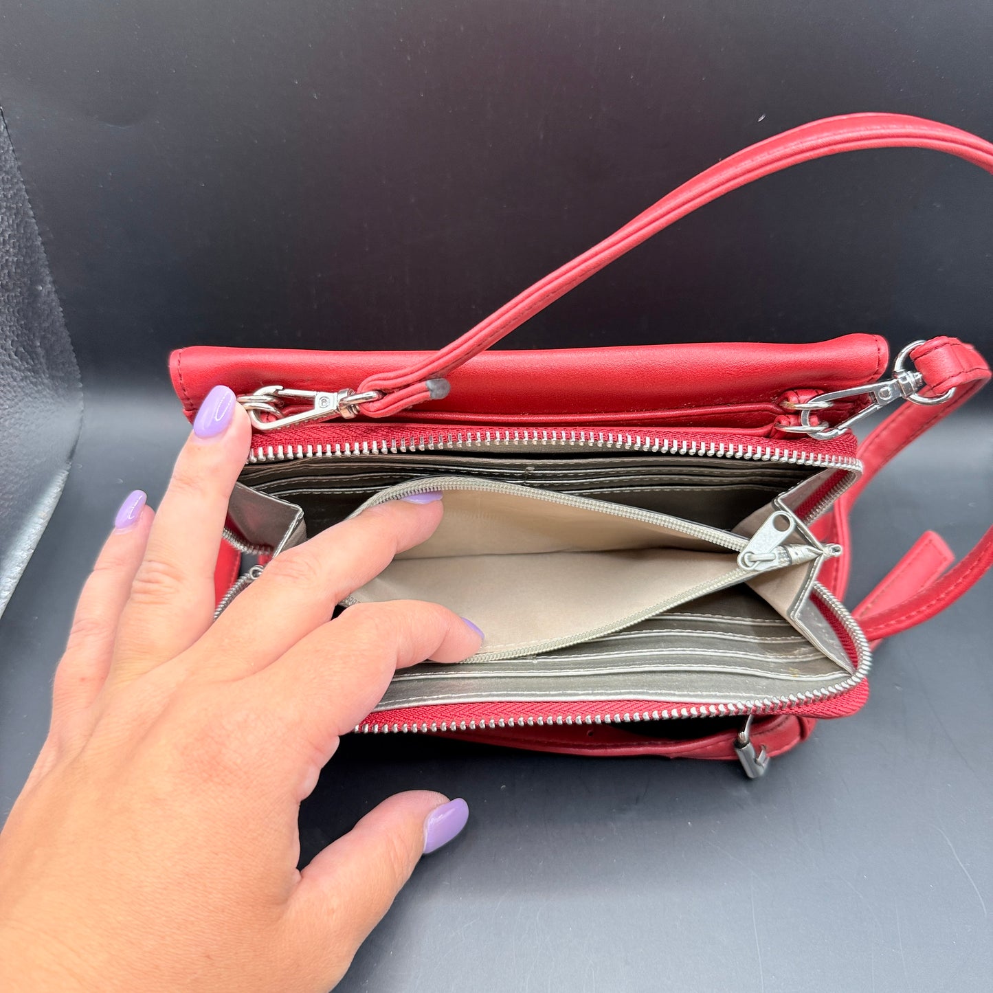 Nine West Shoulder Wallet / Bag Red