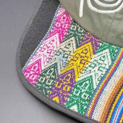 Peru Souvenir Cap Olive Green