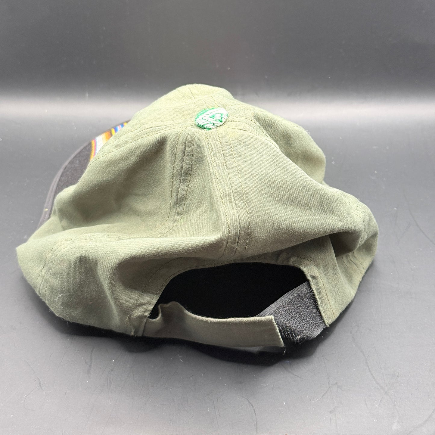 Peru Souvenir Cap Olive Green