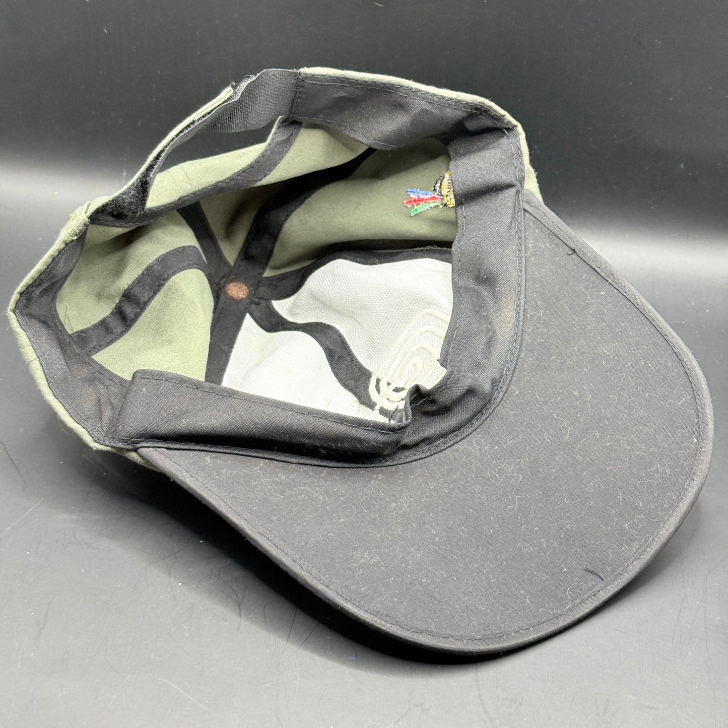 Peru Souvenir Cap Olive Green