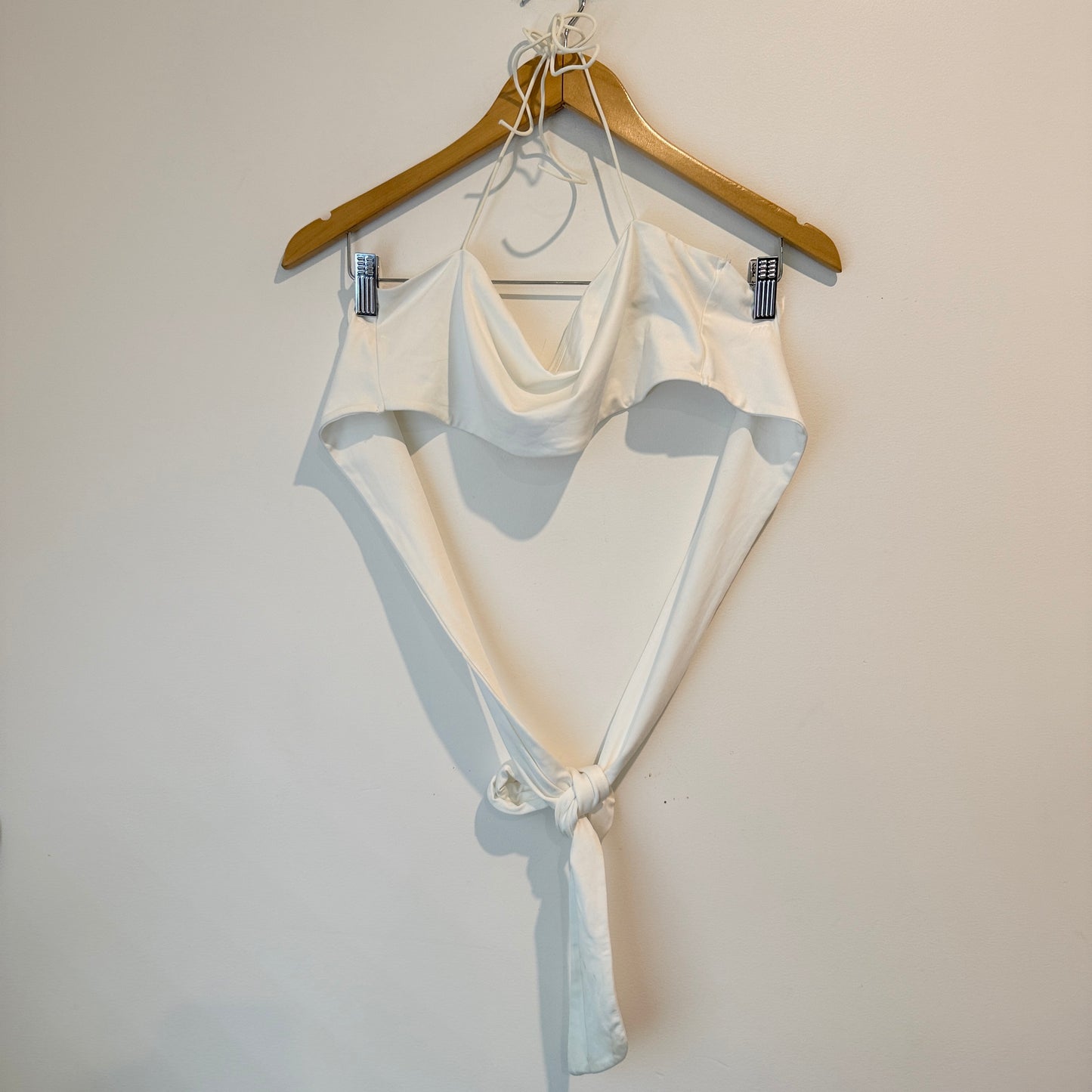 Thats So Fetch Size 12 Backless Self-Tie Halter Top