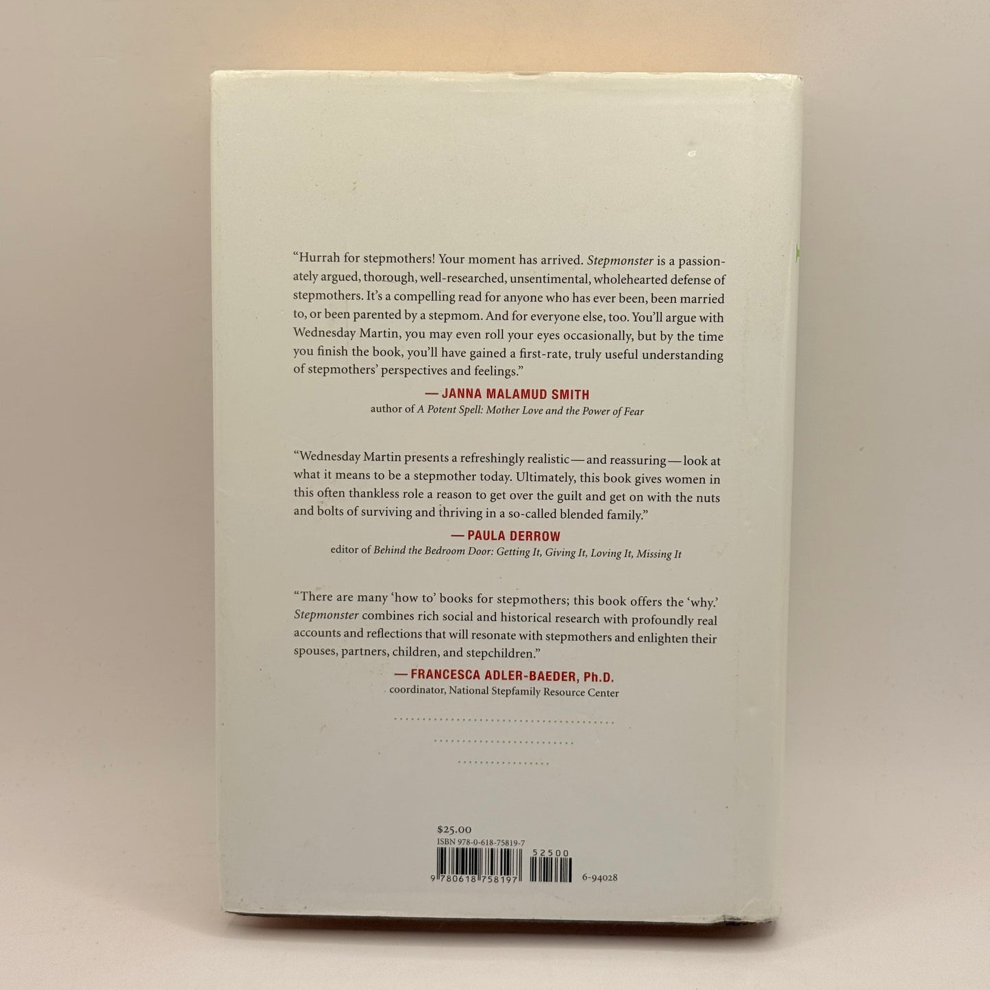 Stepmonster by Wednesday Martin