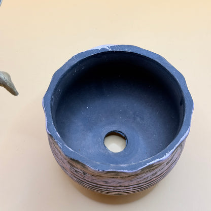 Tibetan Singing Bowl with Prayer Wheel