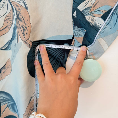 Brand Unknown Floral Print Top – U/Arm 55cm