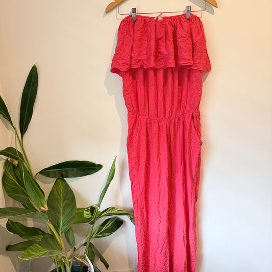 bsbjeans Coral Strapless Maxi Dress - Small