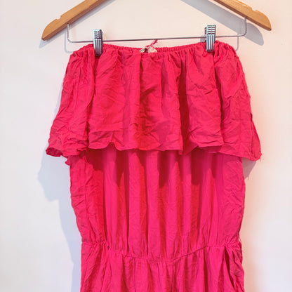 bsbjeans Coral Strapless Maxi Dress - Small