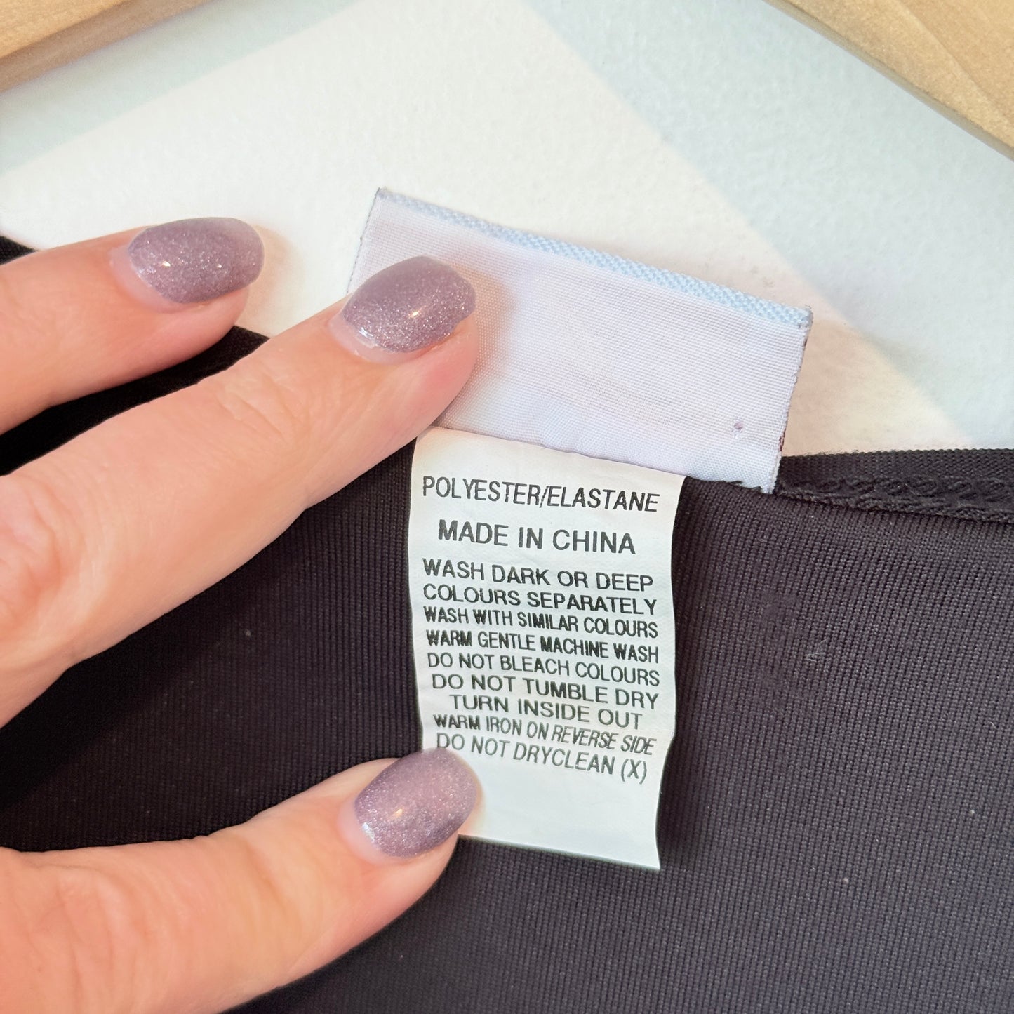 Yourself Wrap Blouse with Sequin Detail in Black - Size XL