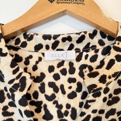 Ella J Animal Print Blouse – U/Arm 60cm