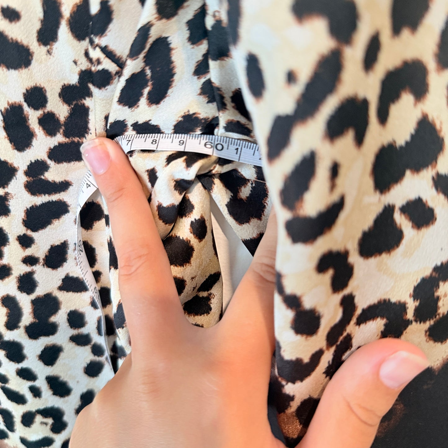 Ella J Animal Print Blouse – U/Arm 60cm