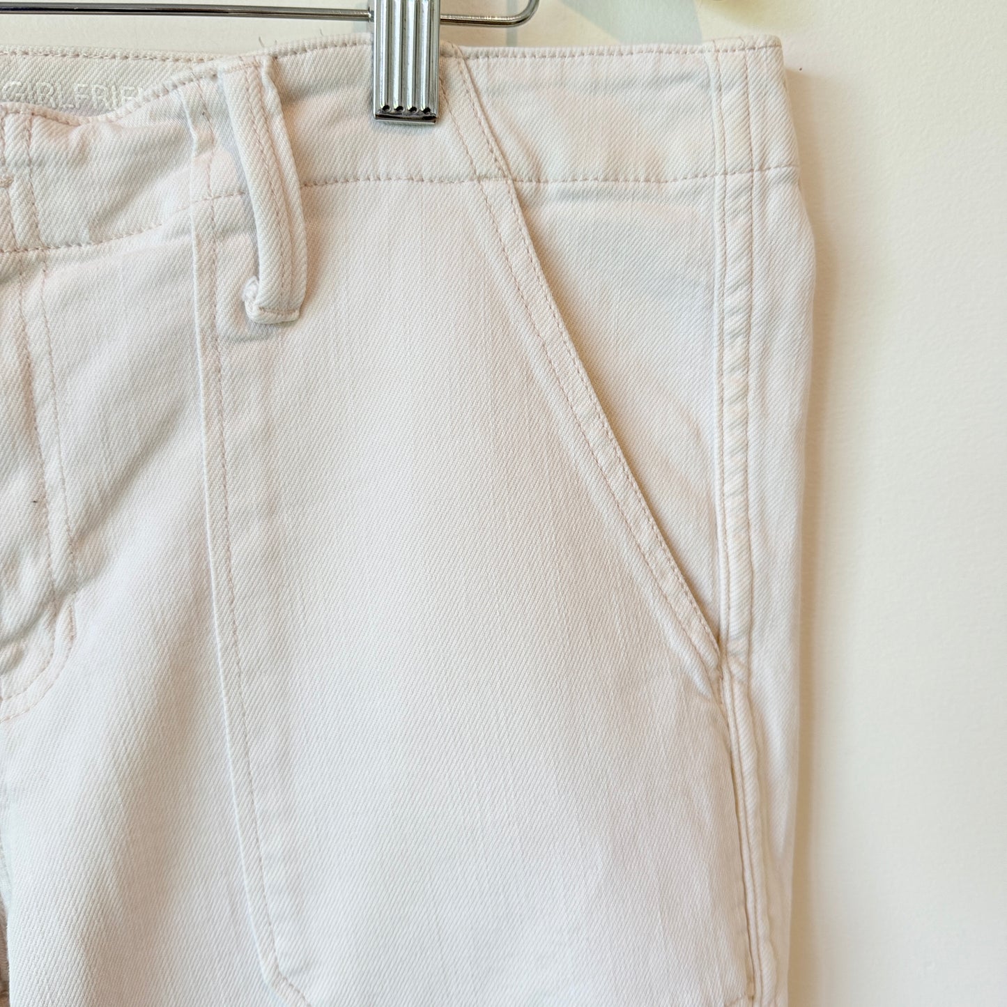 Gap Girlfriend Utility Pants Pink/White - Size 18 / 32R