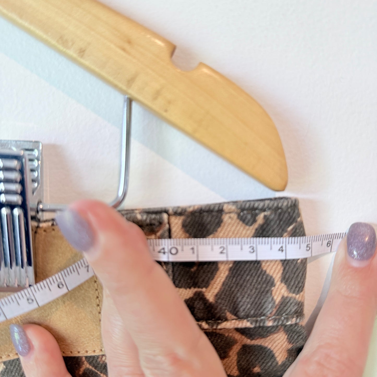 Cotton:On Mini Skirt Leopard Print - Size 32 (89cm Waist)