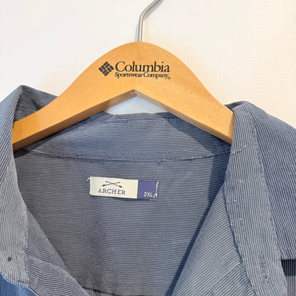 Archer Size 2XL Short-Sleeve Collar Shirt