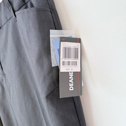 Deane Women’s Tailored Work Pants Black Size 14