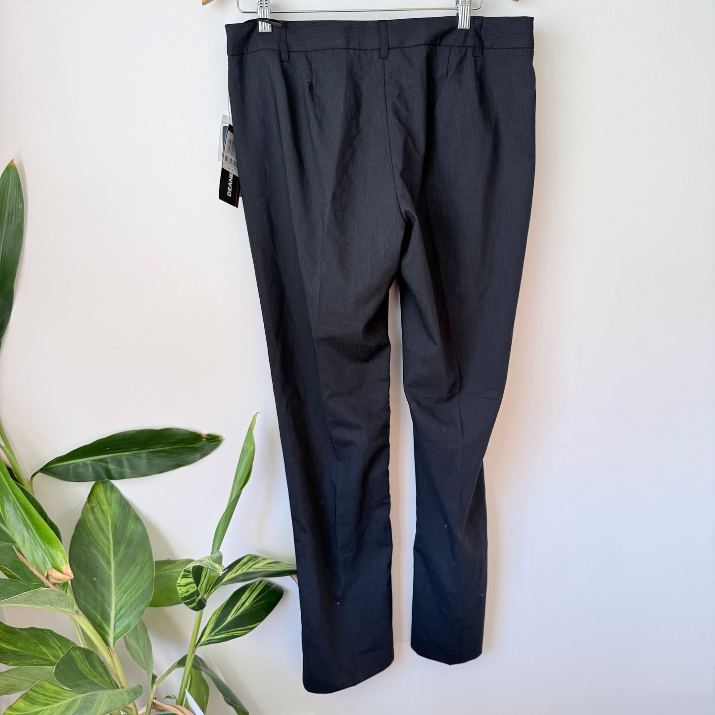 Deane Women’s Tailored Work Pants Black Size 14