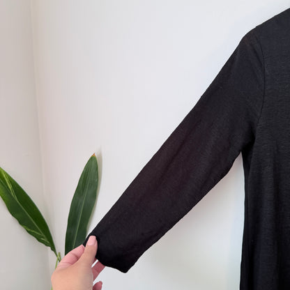laRoc Inverness Top Black Made in NZ - 49cm U/Arm to U/Arm