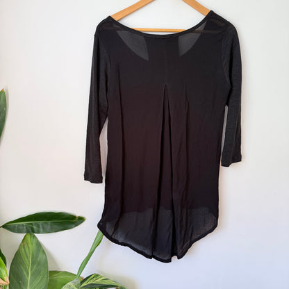 laRoc Inverness Top Black Made in NZ - 49cm U/Arm to U/Arm