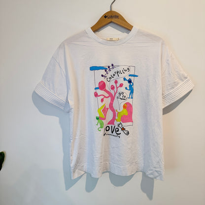 Dazzle Love Peace T-Shirt – U/Arm 55cm