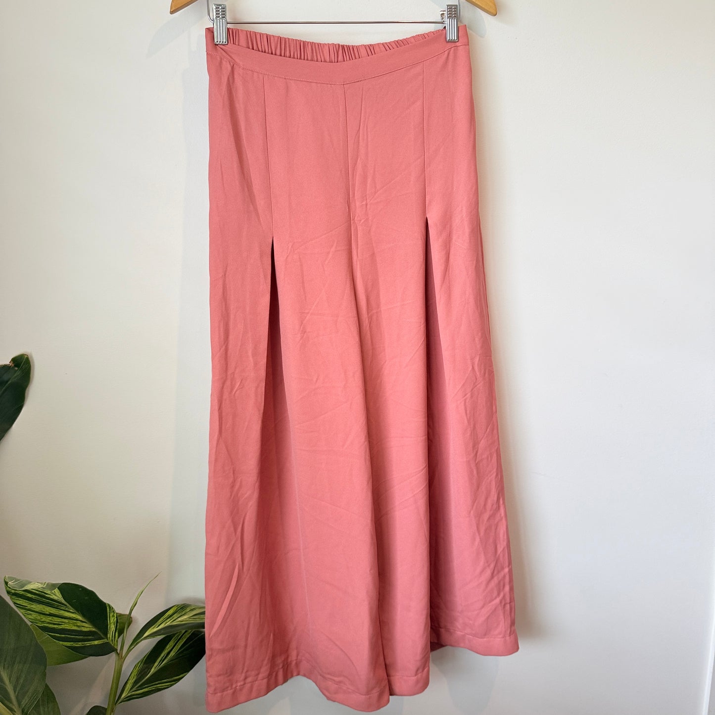 Sassafras Medium Wide-Leg Challis Fabric Pants