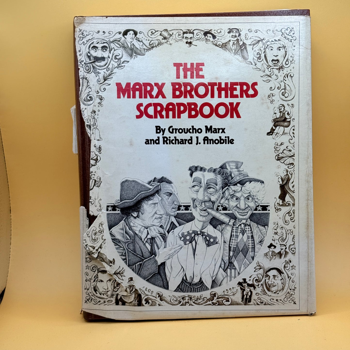 The Marx Brothers Scrapbook by Groucho Marx and Richard J. Anobile (1973)