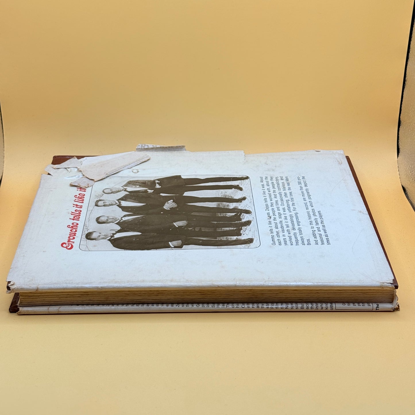 The Marx Brothers Scrapbook by Groucho Marx and Richard J. Anobile (1973)