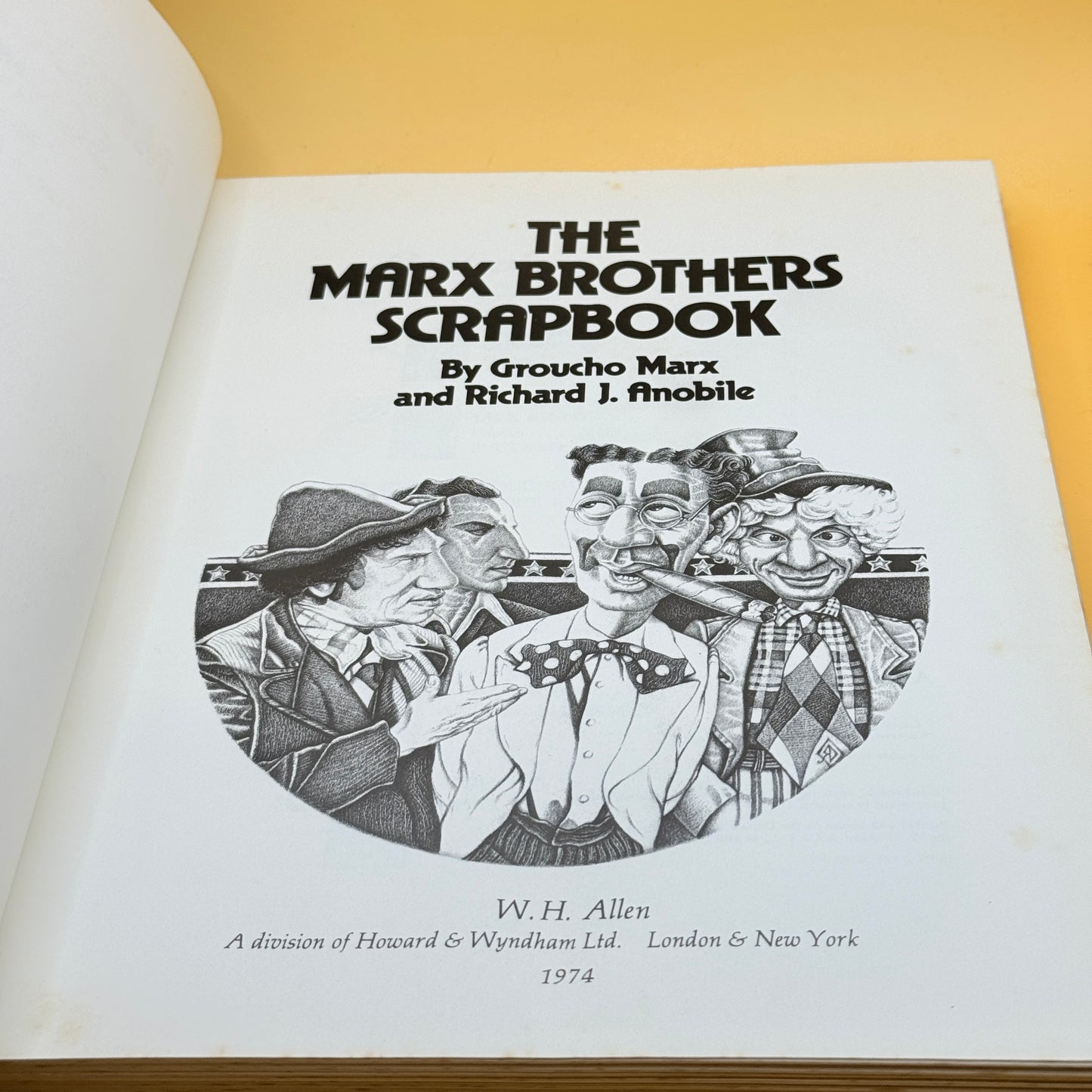 The Marx Brothers Scrapbook by Groucho Marx and Richard J. Anobile (1973)