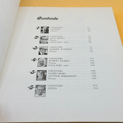 The Marx Brothers Scrapbook by Groucho Marx and Richard J. Anobile (1973)