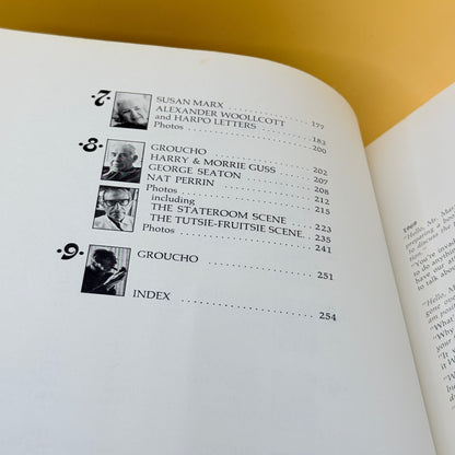 The Marx Brothers Scrapbook by Groucho Marx and Richard J. Anobile (1973)