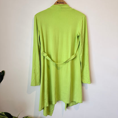 Jane Daniels (NZ Made) Size 8 Longline Waterfall Cardigan