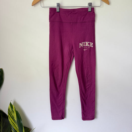 NIKE Est. 1972 Leggings Maroon/Plum - S