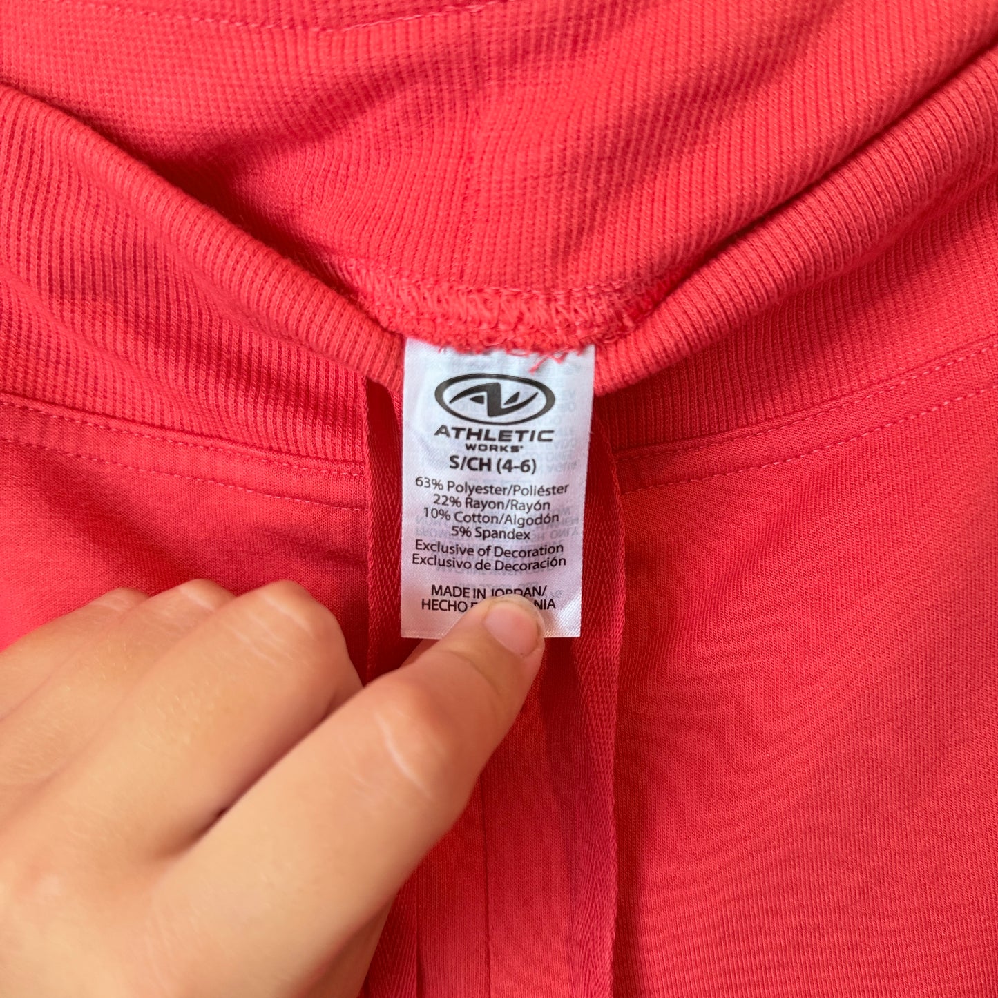 Athletic Size 8-10 Red Shorts