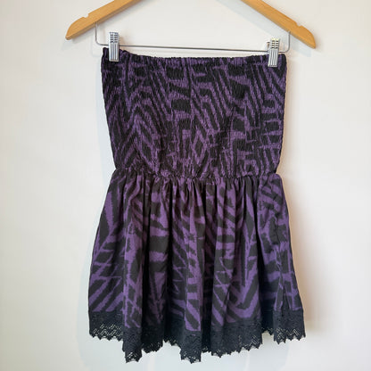 Ruhaan's S Strapless Mini Dress